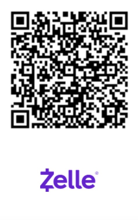 Zelle QR code for PFLAG Bowie donations